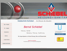 Tablet Screenshot of bernd-schiebel.de